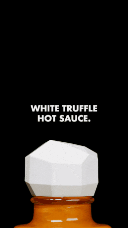 An example of a video ad on Snapchat for a food brand