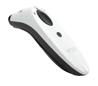 Wireless barcode scanner for iPad and iPhone.