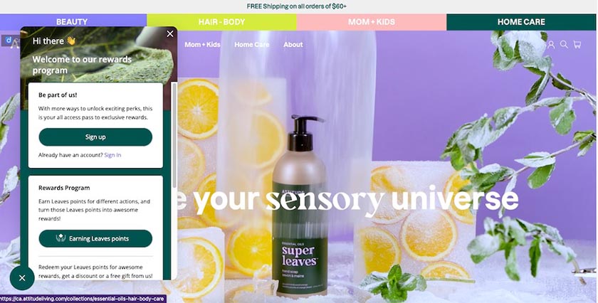 一个带有人工智能聊天机器人的护肤品商业网站雷竞技app