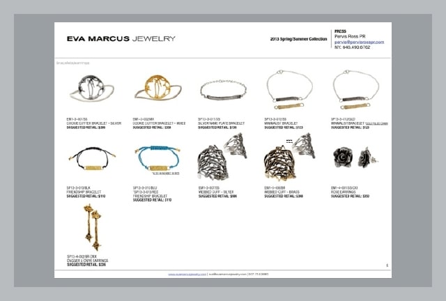 首饰配件手链耳环零售产品批发行单。