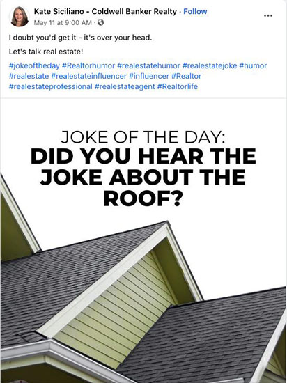 Facebook post joke of the day